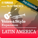 América Latina (Pacote de Expansão pré-instalado - dados compatíveis com o Yamaha Expansion Manager)