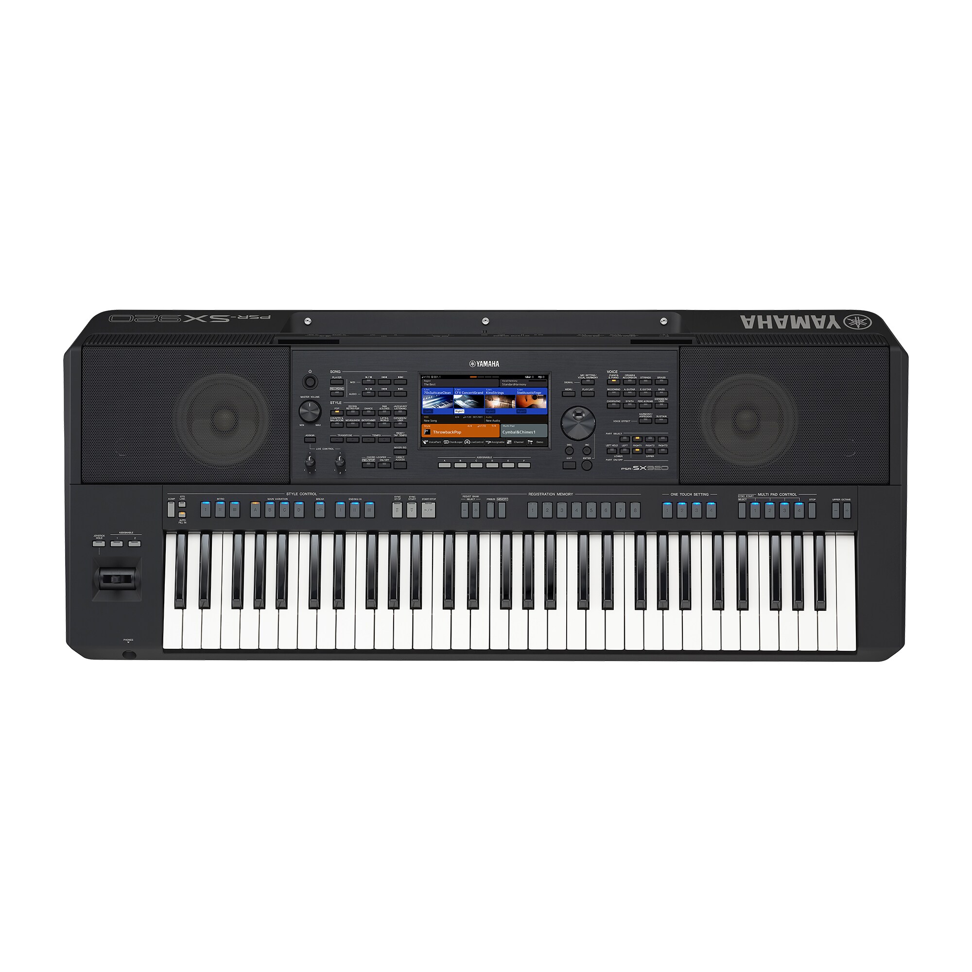 PSR-SX600 - Especificações - Teclados Arranjadores - Produtos