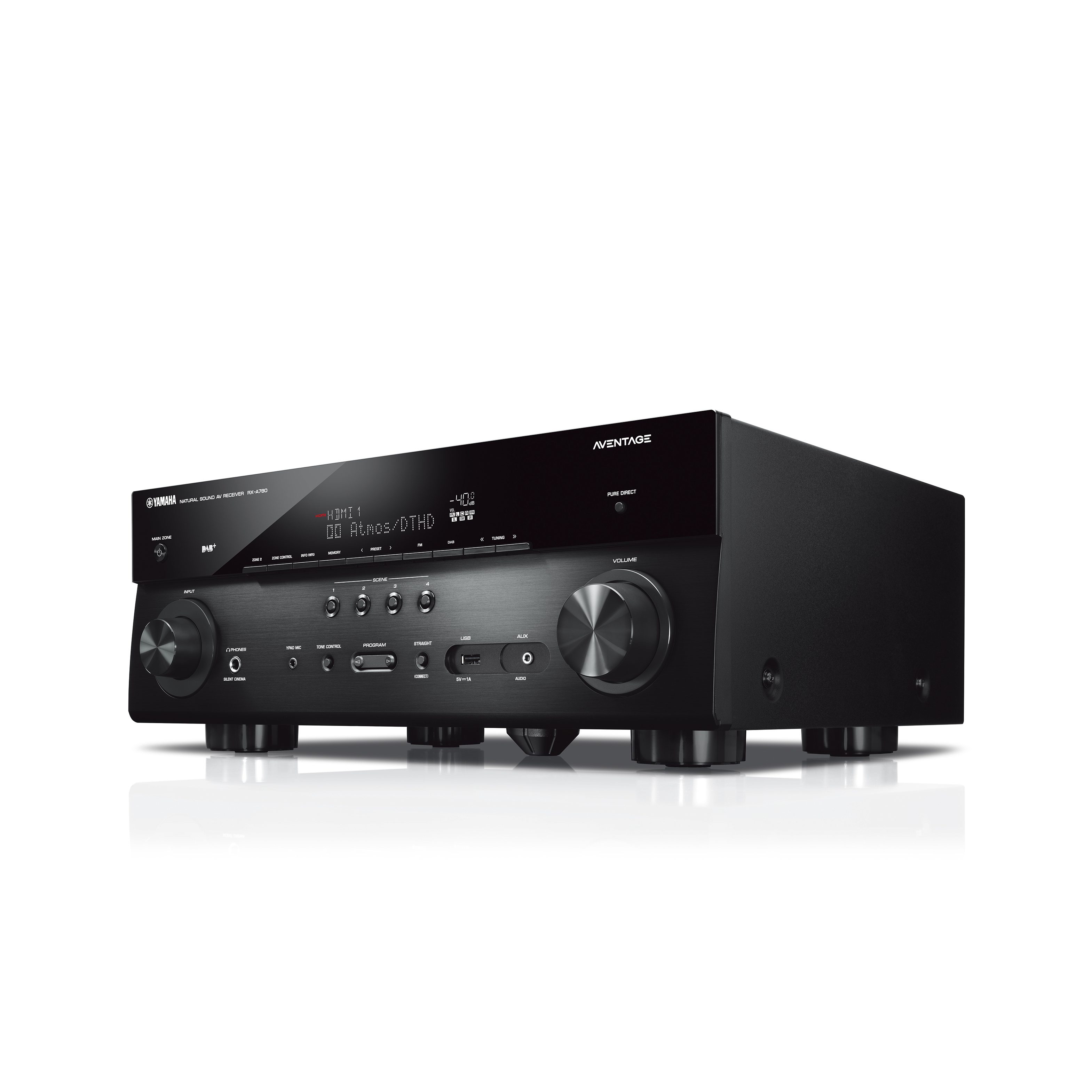 美品　YAMAHA RX-A1080 AVENTAGE SURROUND AI Yamaha Audio Receptor A/V de rede AVENTAGE RX-A1080 7,2