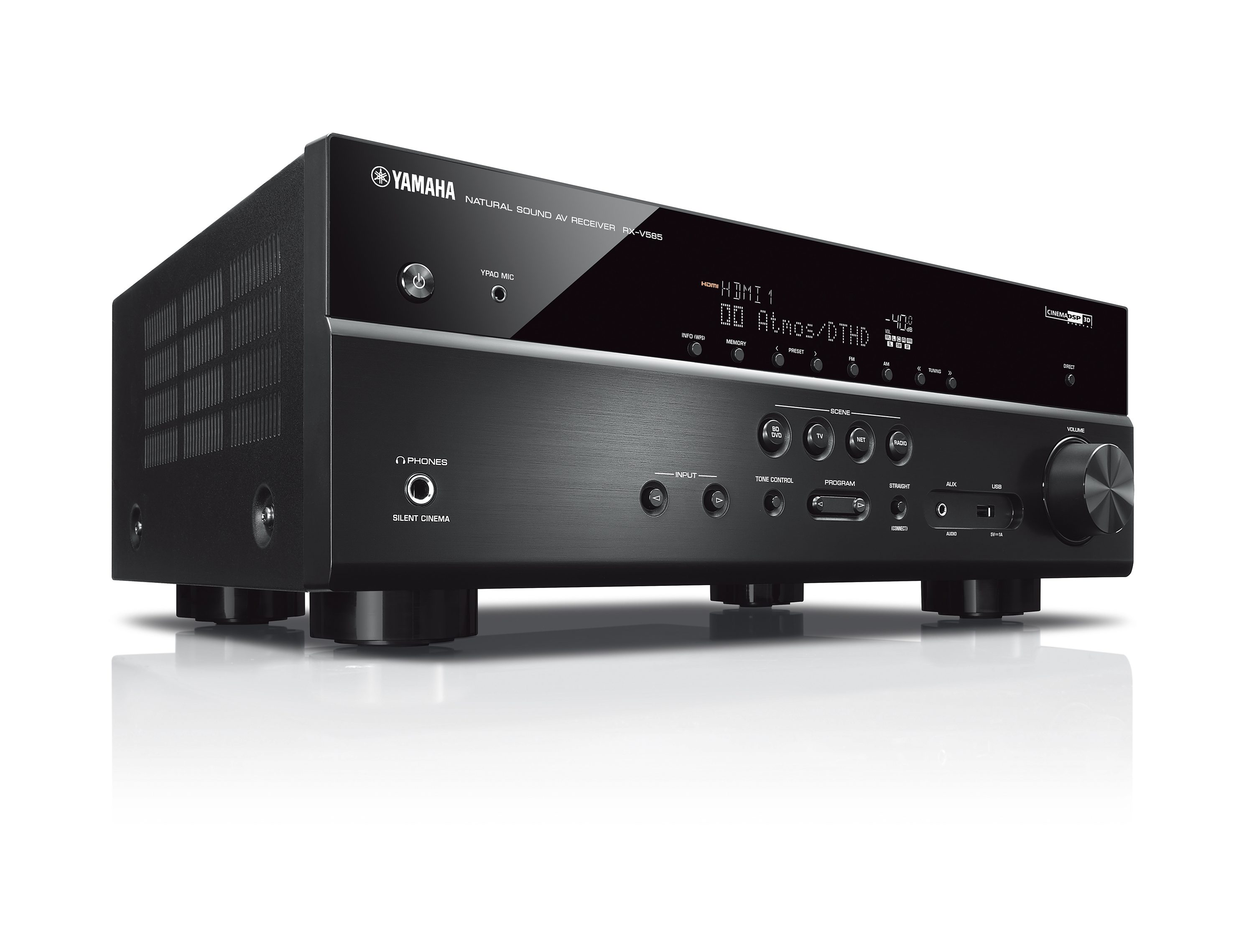 YAMAHA RX-V585 AVレシーバー RX-V585 - Descrição - Receivers AV - Áudio & Vídeo - Produtos