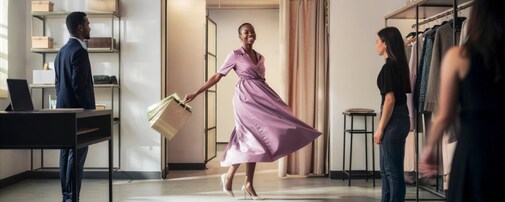 Imagem de cenário de varejo