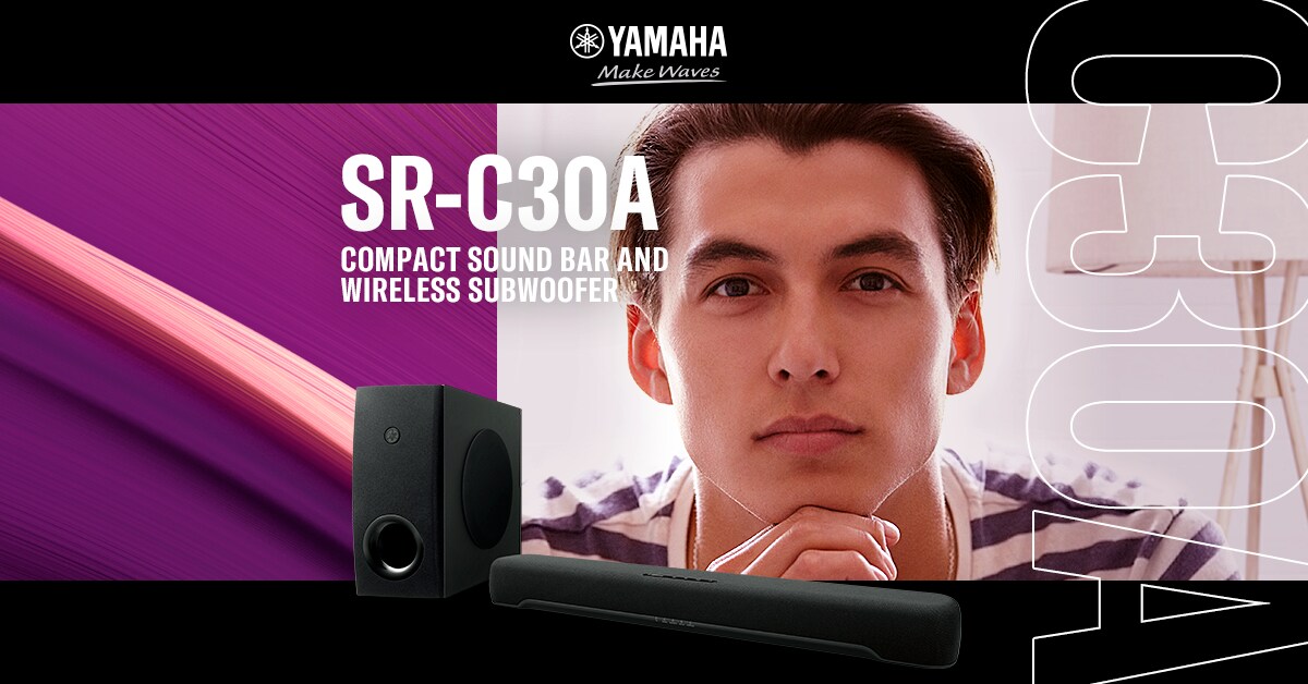 SR-C30A - Descrição - Sound Bars - Produtos - Áudio residencial
