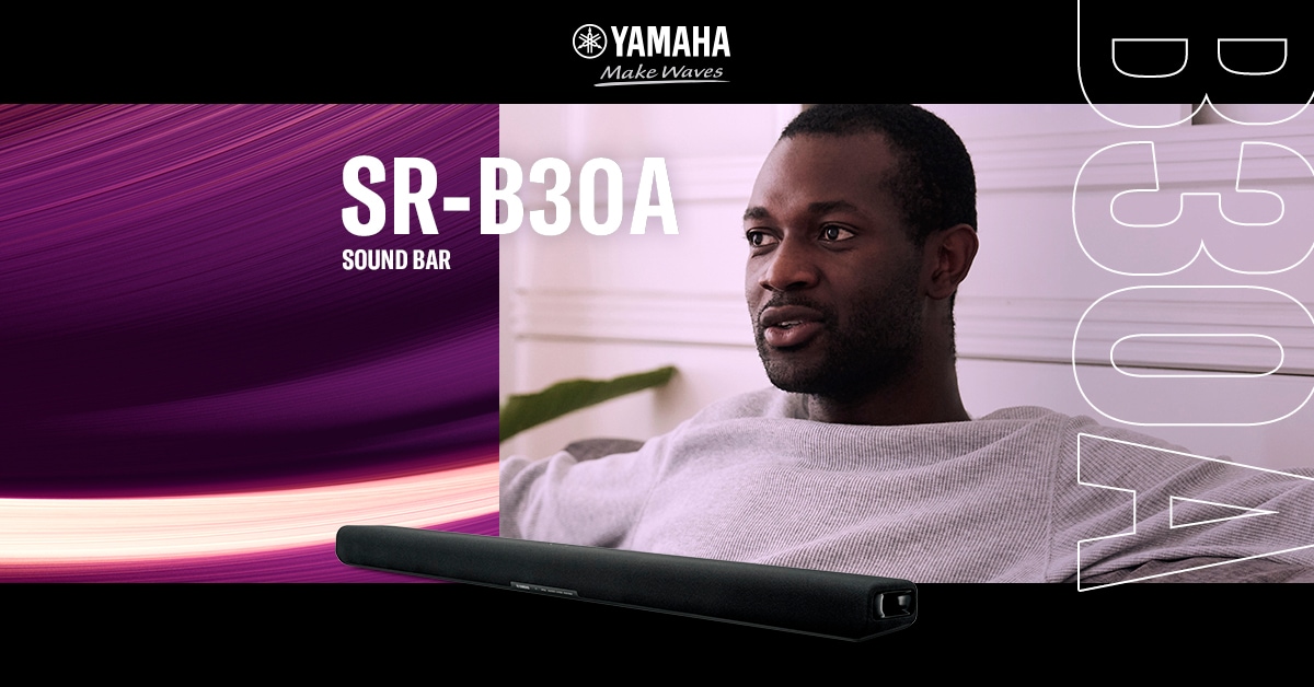 SR-B30A - Descrição - Sound Bar - Áudio & Vídeo - Produtos
