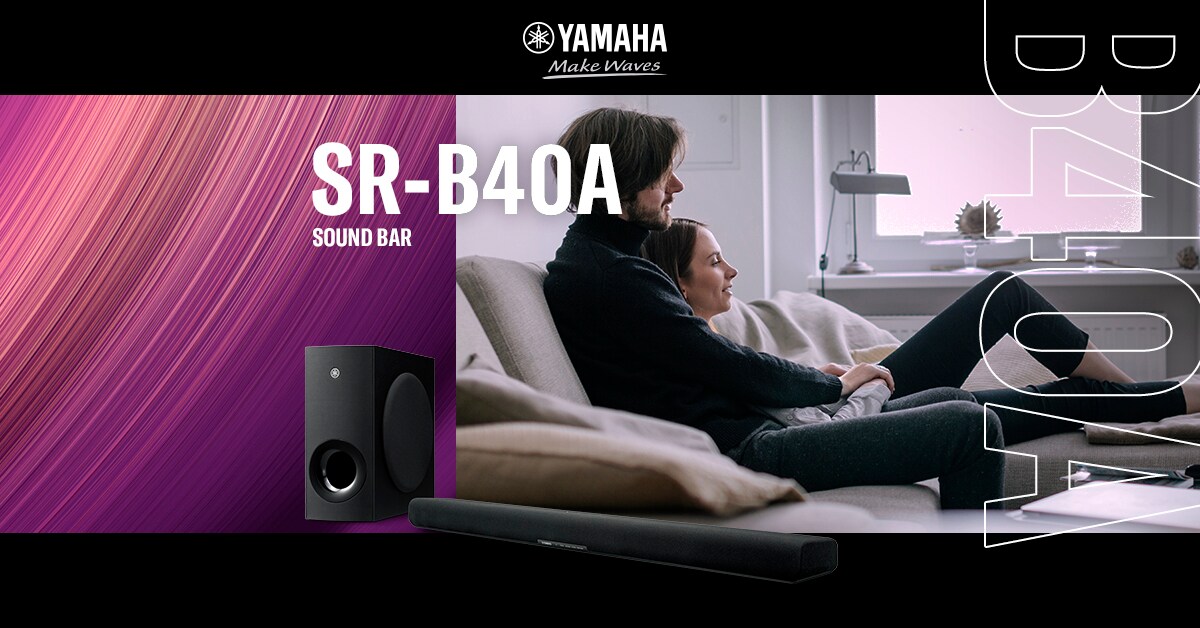 SR-B40A - Descrição - Sound Bars - Produtos - Áudio residencial