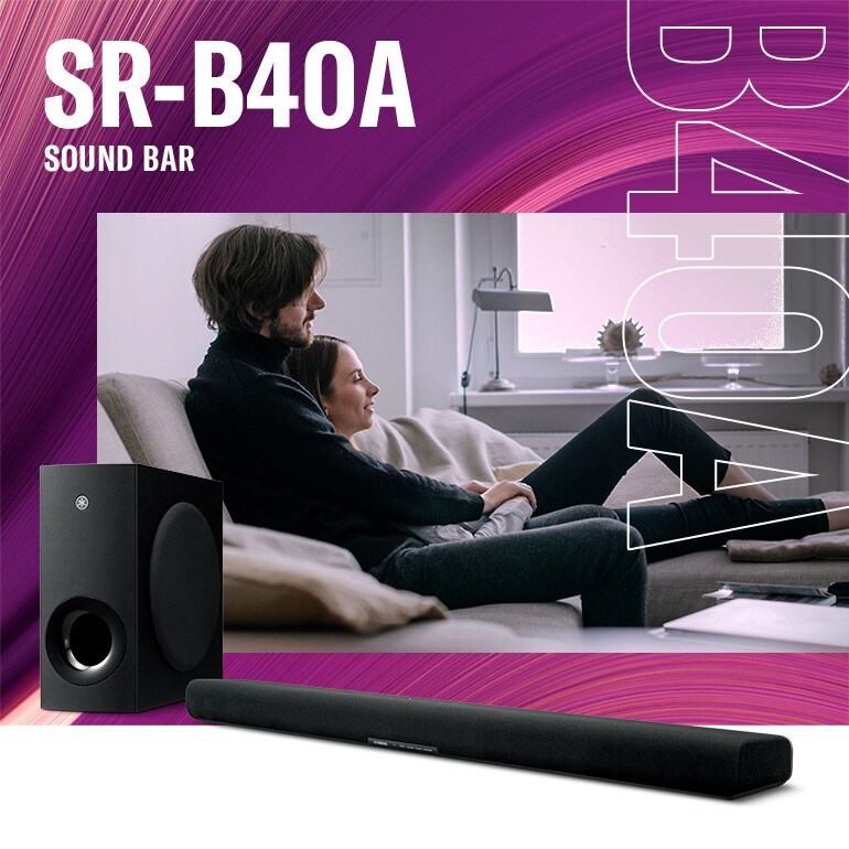 SR-B40A - Descrição - Sound Bars - Produtos - Áudio residencial
