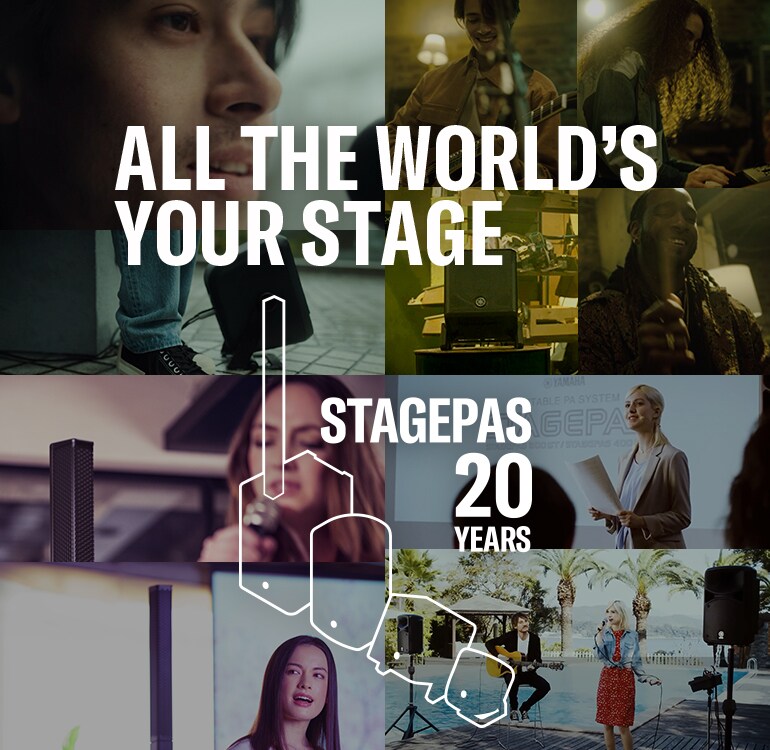 STAGEPAS 400BT/600BT - Descrição - Sistemas de PA - Produtos