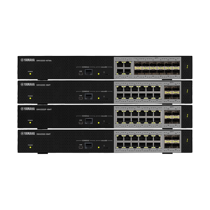 Switch L3 Yamaha SWX3220 / Switch L2 SWX2320