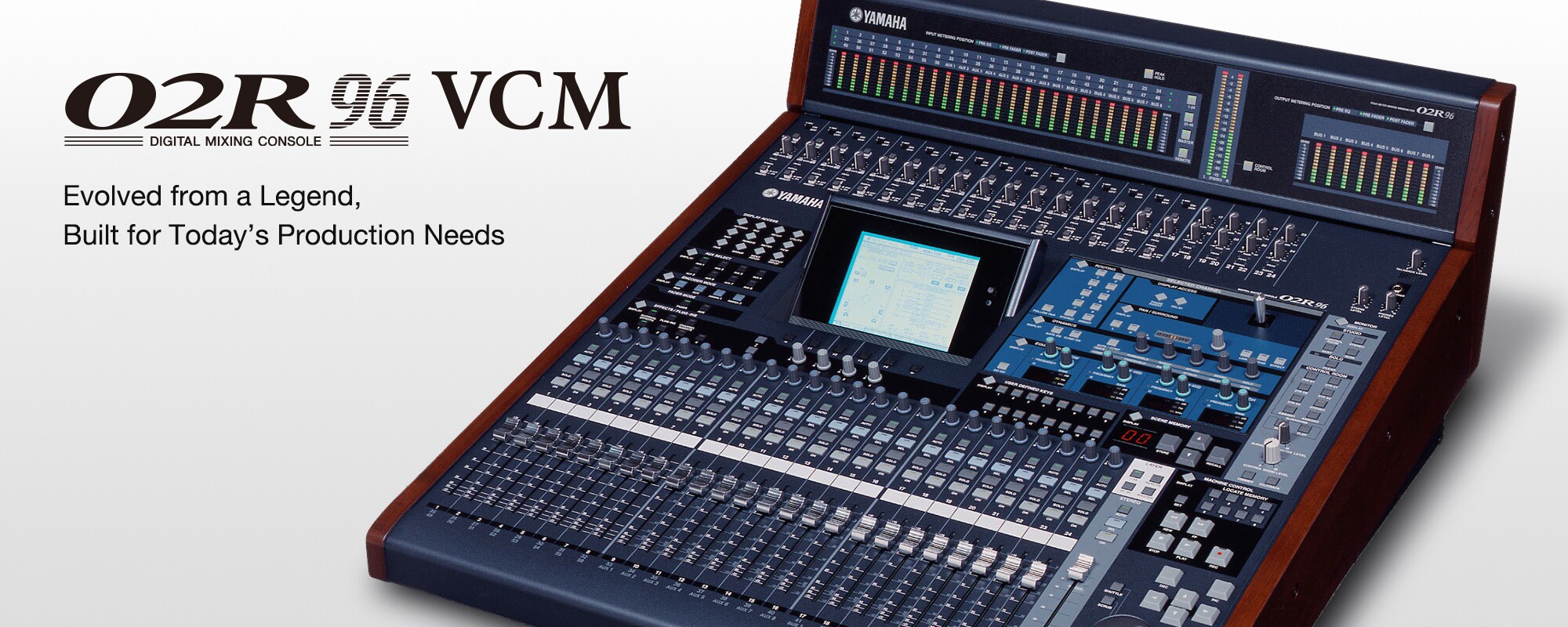 02R96VCM - Descrição - Mixers - Produtos - Áudio - Yamaha