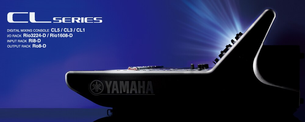 clページ Série CL - Descrição - Mixers - Produtos - Áudio - Yamaha
