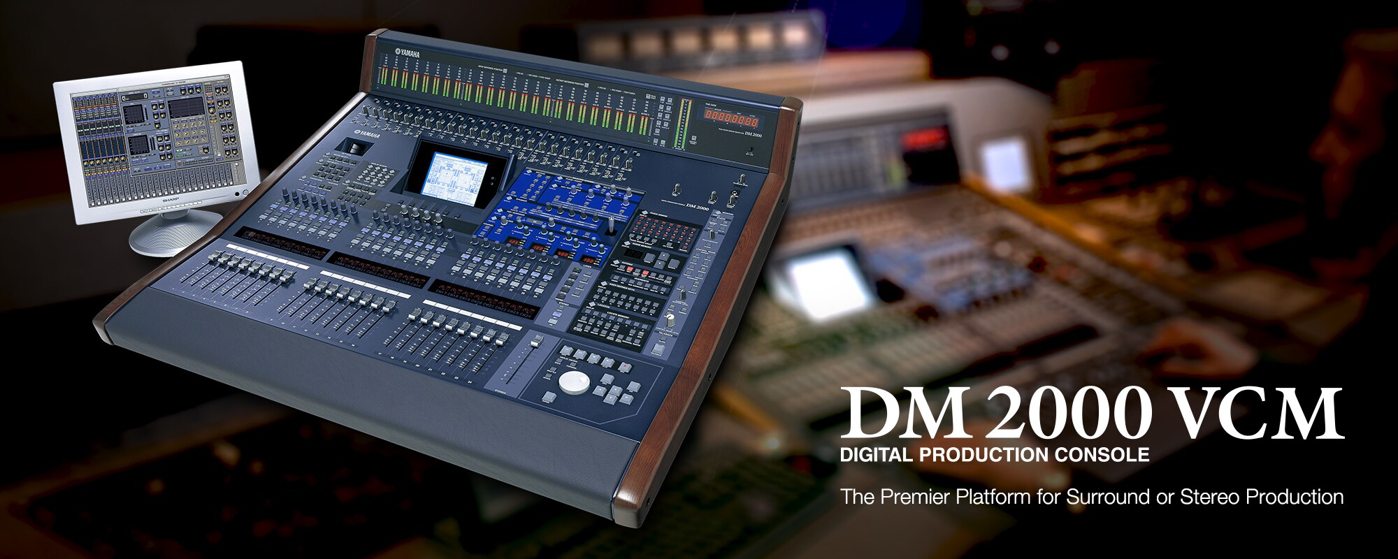 DM2000VCM - Descrição - Mixers - Produtos - Áudio - Yamaha