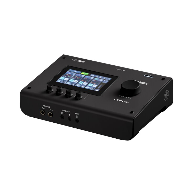 Interface de Áudio Yamaha URX22 B (Preto)