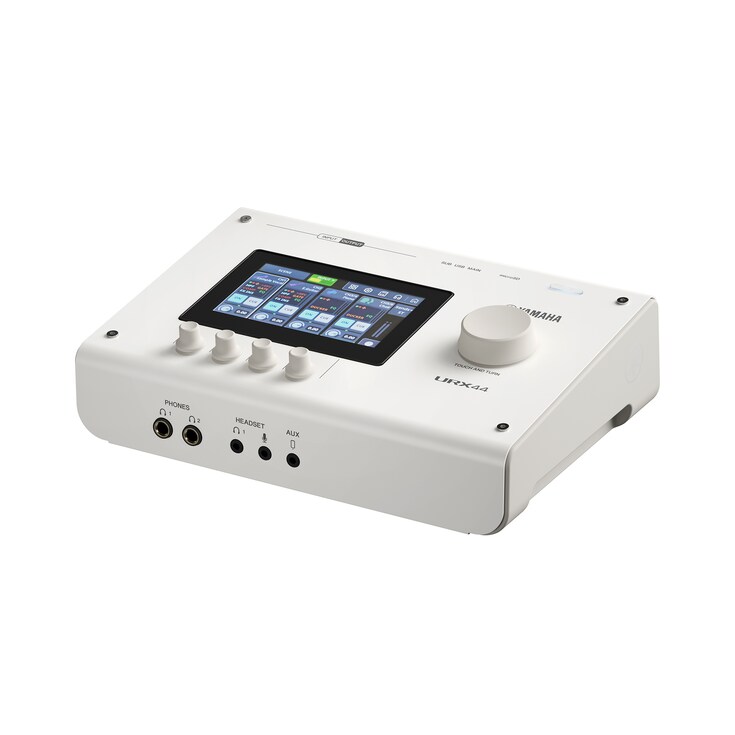 Interface de Áudio Yamaha URX44 W (branco)