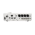 Interface de Áudio/Vídeo Yamaha URX44V W (branco) traseira