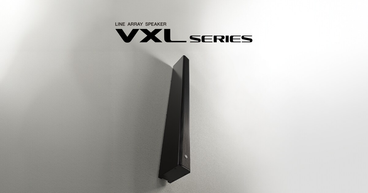 SÉRIE VXL - Descrição - Caixas Acústicas - Produtos - Áudio