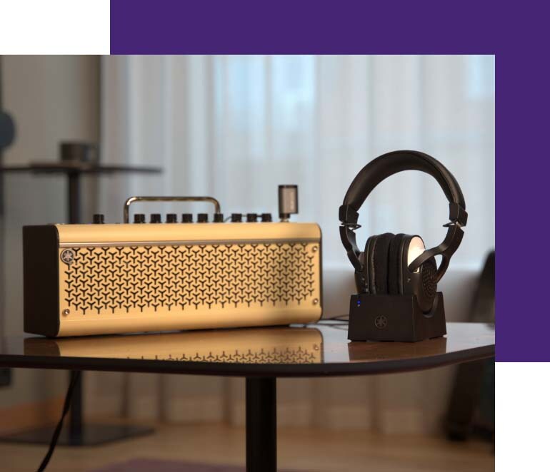 Imagem dos fones de ouvido