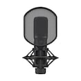 Yamaha Condenser Microphone YCM705 (Black) with Shock mount and Pop filter
