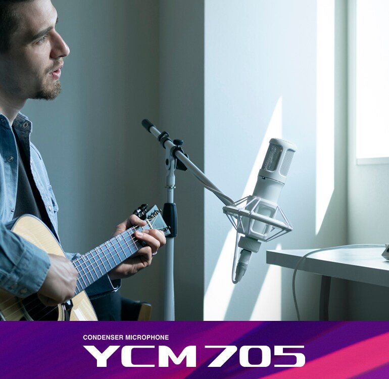 YCM705 - Descrição - Sistemas de microfone - Produtos - Áudio
