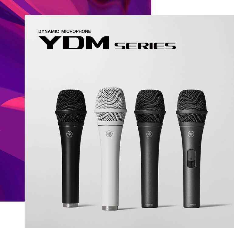 Série YDM - Descrição - Microfones - Produtos - Streaming & Gaming