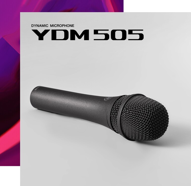 YDM505 - Descrição - Série YDM - Microfones - Produtos - Streaming
