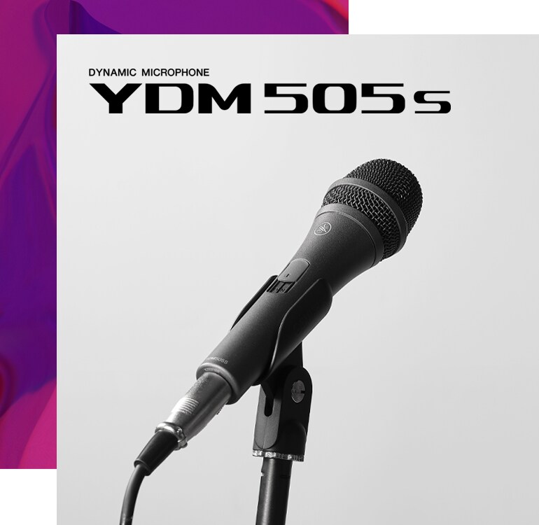 YAMAHA YDM-505S ダイナミックマイク YDM505S - Descrição - Série YDM - Microfones - Produtos