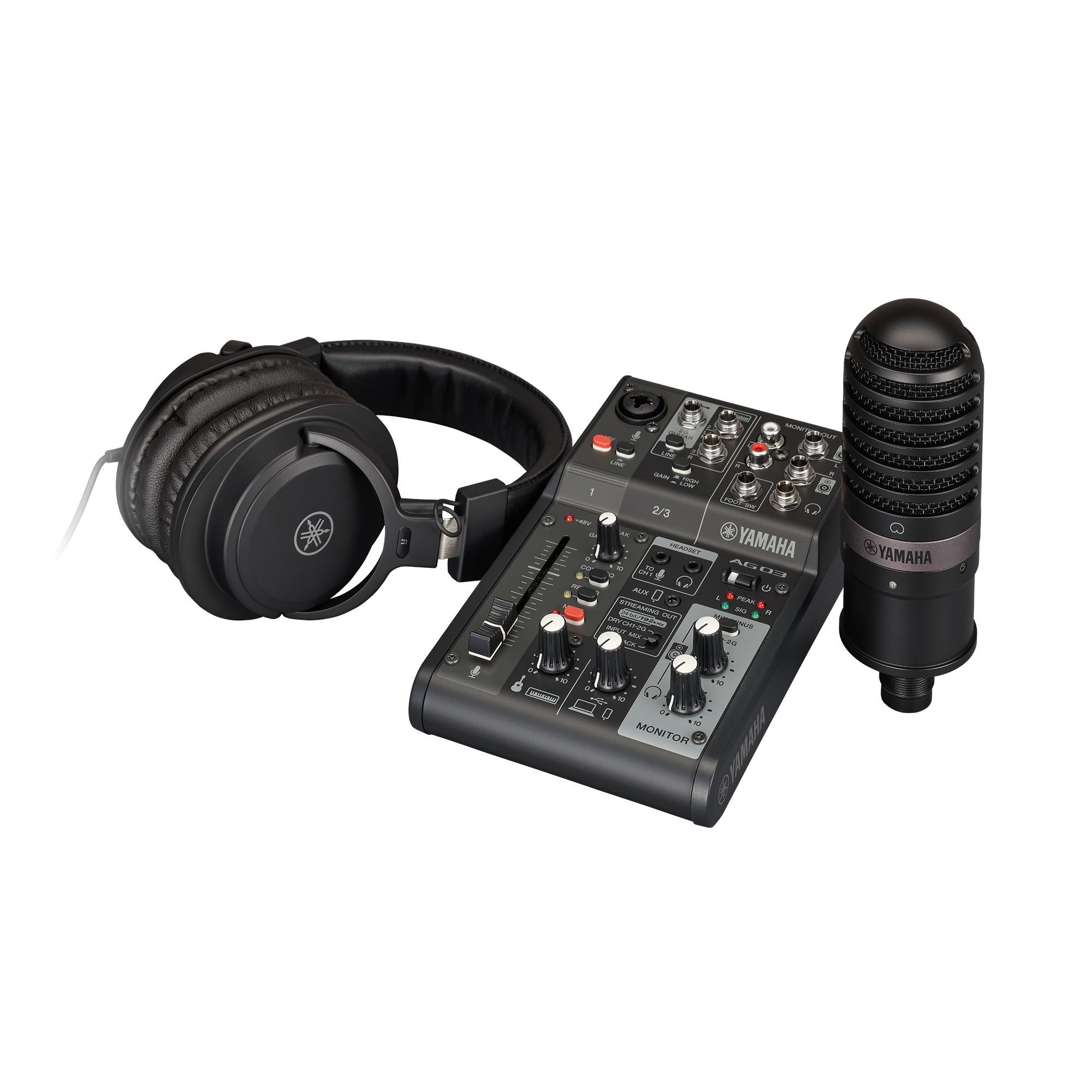 AG03MK2 LSPK - Descrição - Série AG - Streaming ao vivo/ Gaming - Áudio Profissional - Produtos - Yamaha