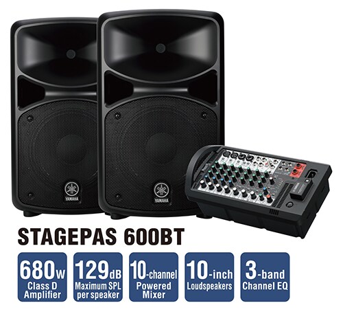 STAGEPAS 400BT/600BT - Band - Sistema de PA - Produtos - Áudio