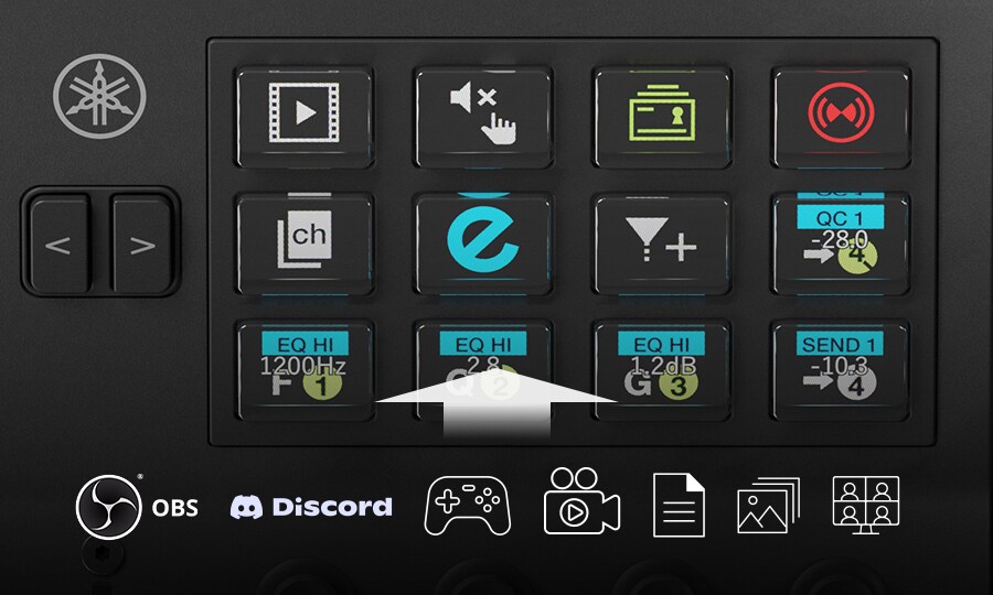 Yamaha CC1: Controle de software não-DAW