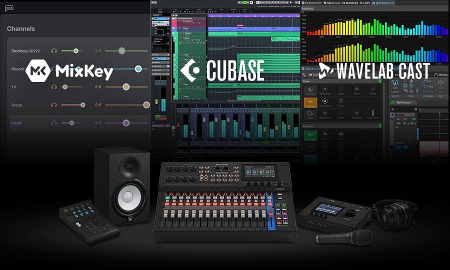 Yamaha CC1: Software e hardware criativos abrangentes