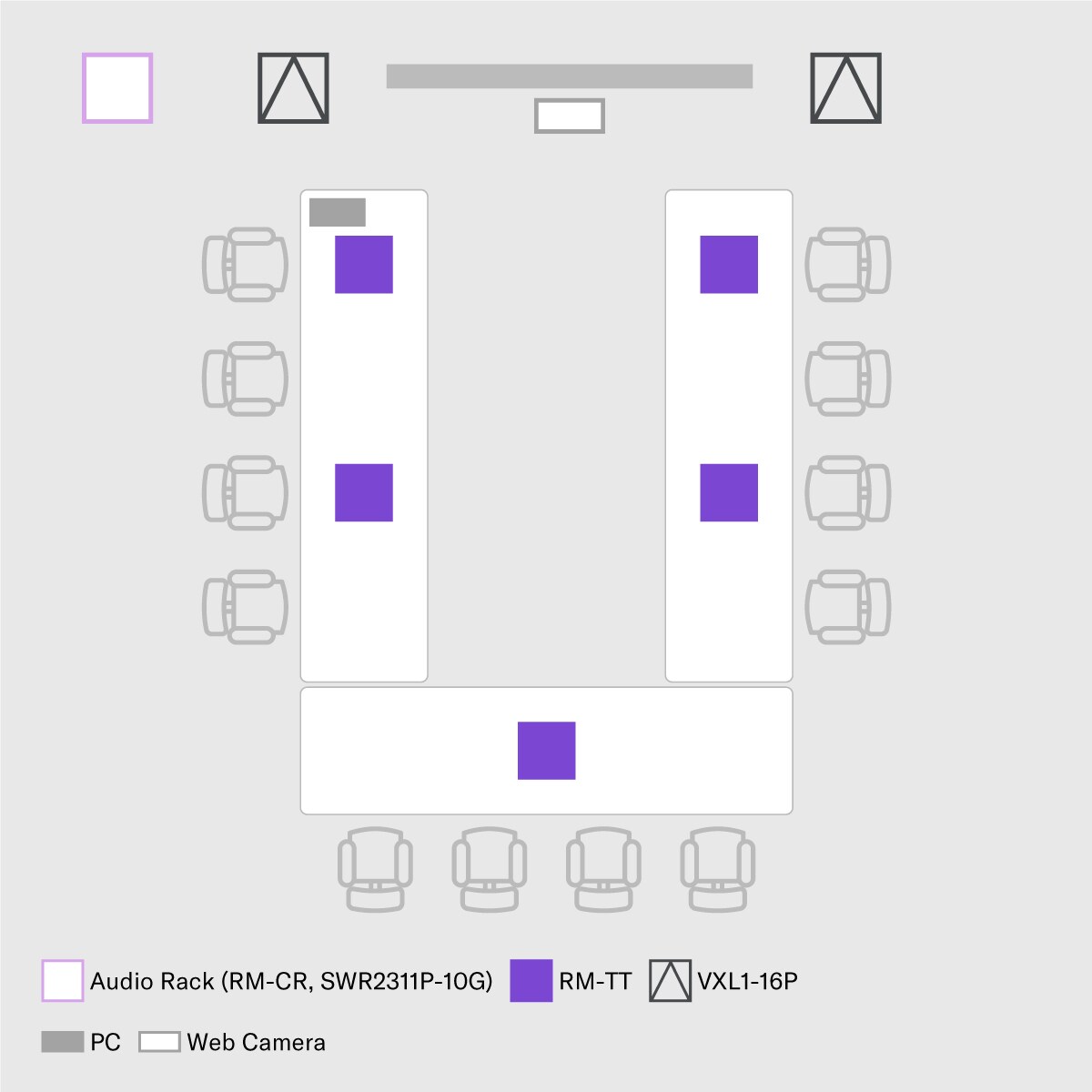 Sala de Reunião (Média Porte)