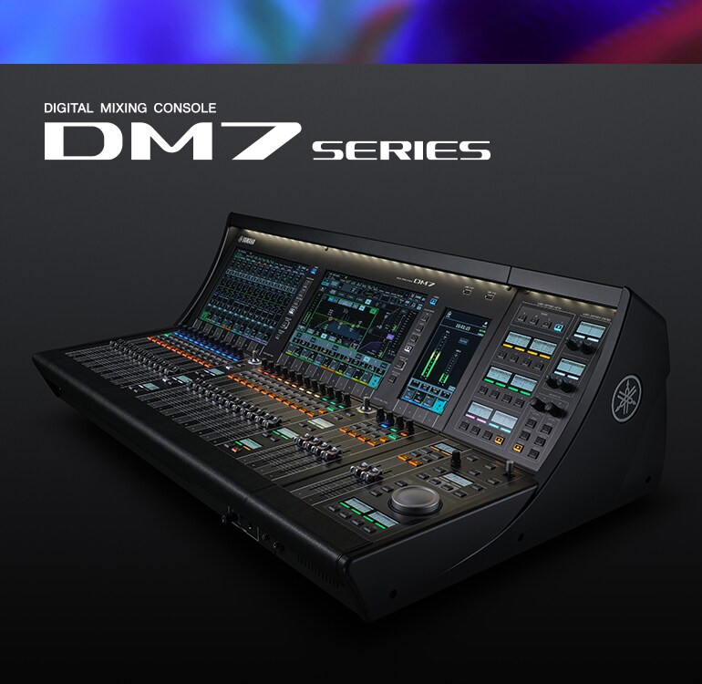 Série DM7 - Descrição - Mixers - Produtos - Áudio - Yamaha