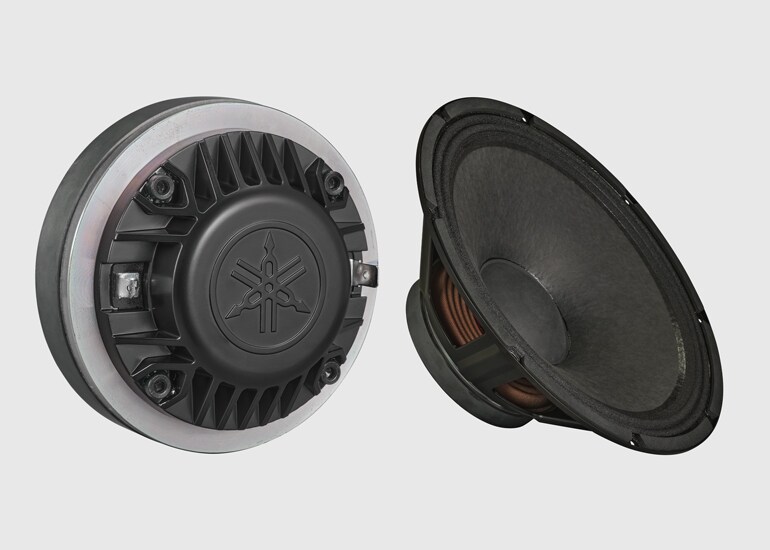 1 - Unidades de alto-falante LF/HF de alta durabilidade exclusivas da Yamaha