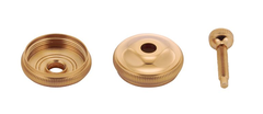Peças de bronze fosforoso (tampas inferiores / 3º batente da bomba)