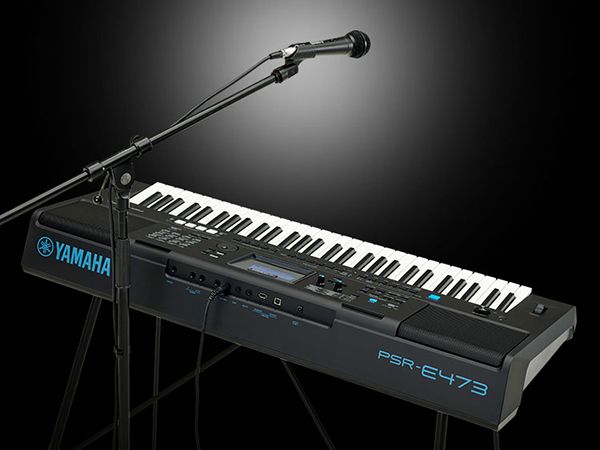 Yamaha PSR-E473 ブラック Violão, guitarra e muito mais é na Hitexx Music! - Teclado