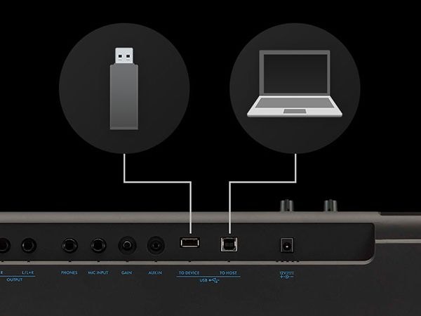 Interface de Áudio/Gravação USB
