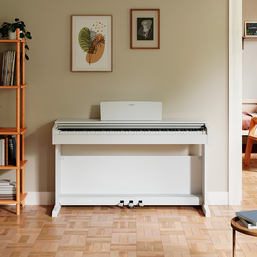 YAMAHA ARIUS YDP-145WH ホワイト 88鍵 YDP-145 - Descrição - ARIUS - Pianos - Instrumentos Musicais