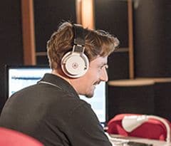 "The HPH-MT7 headphones give me the precision and comfort I need to design high quality game audio assets in my DAW. When implementing and verifying these assets in the game world they provide me with the accuracy to spot issues right away. Everyone could benefit from such a trustworthy partner!"
