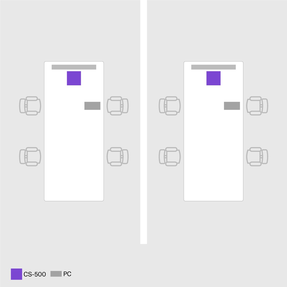 Sala Para Reuniões Rápidas.