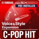 C-POP HIT (pacote de expansão pré-instalado - dados compatíveis com o Yamaha Expansion Manager)
