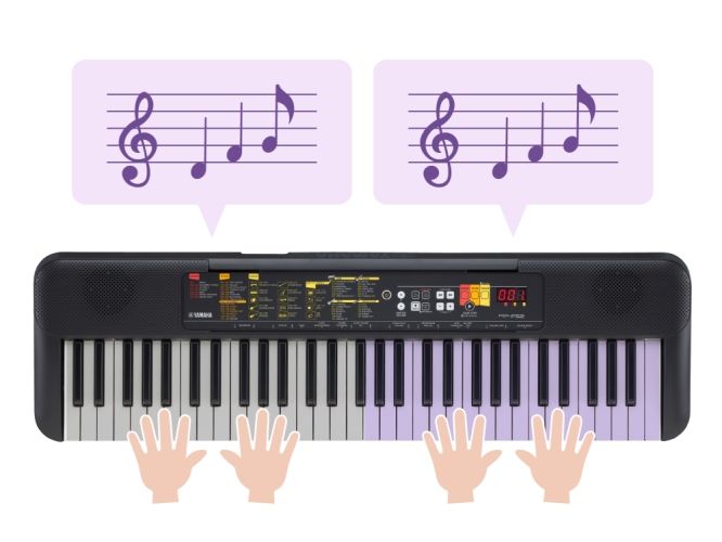 PSR-F52 - Descrição - Teclados Portáteis - Teclados - Instrumentos