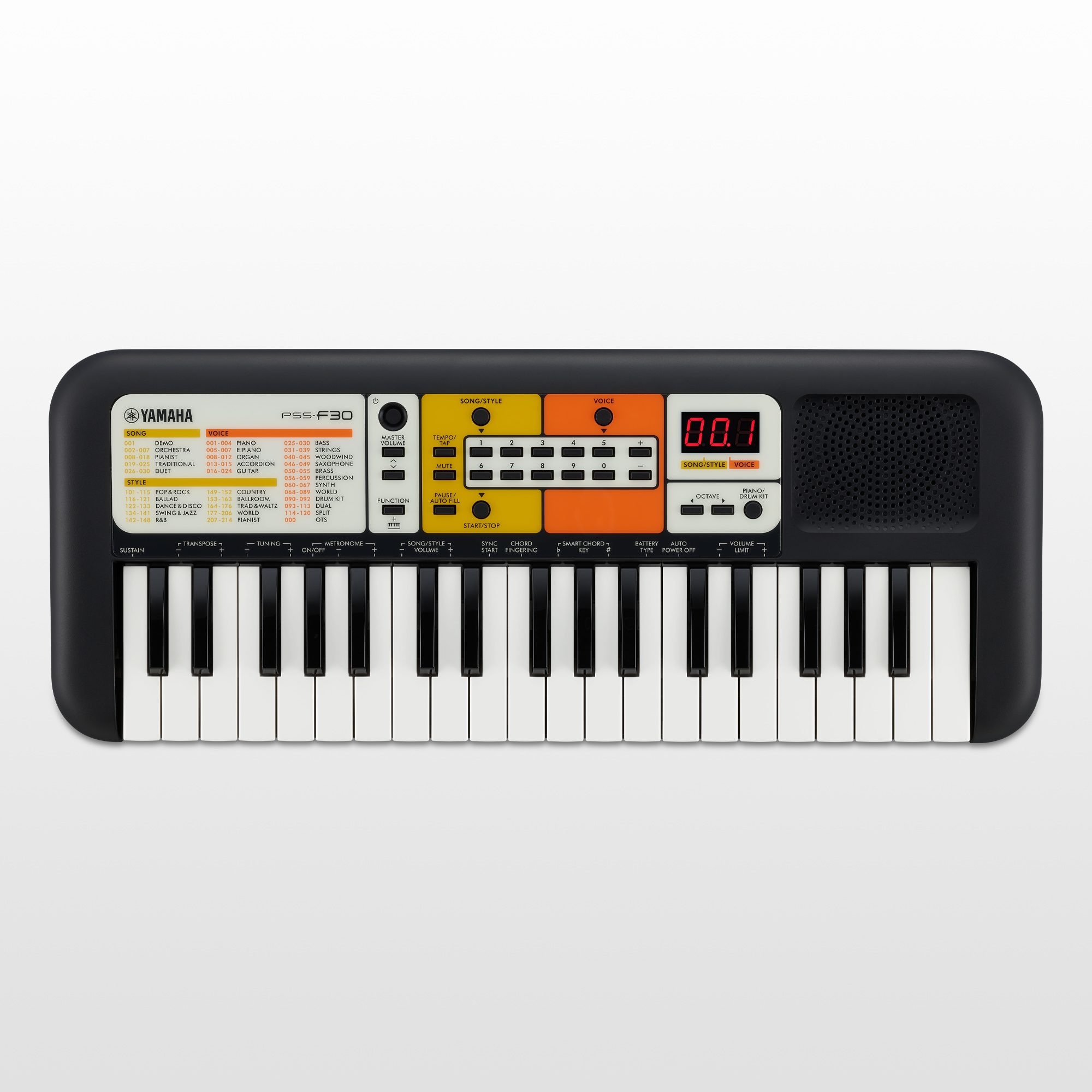 Teclado Mini PSS-F30 YAMAHA - ES Instrumentos Musicais