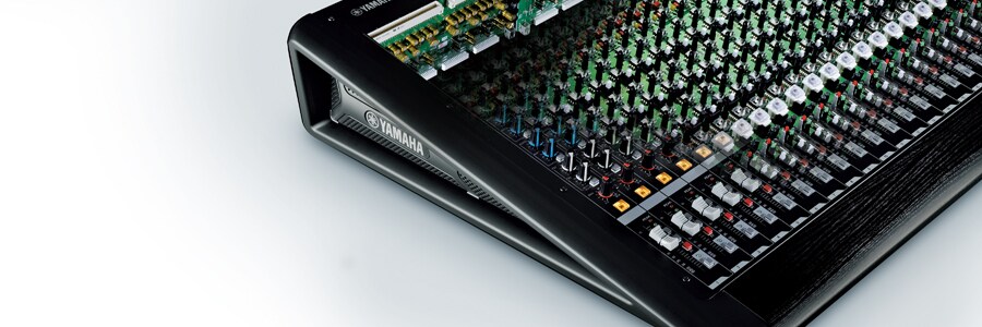 MGP Series - Descrição - Mixers - Produtos - Áudio - Yamaha