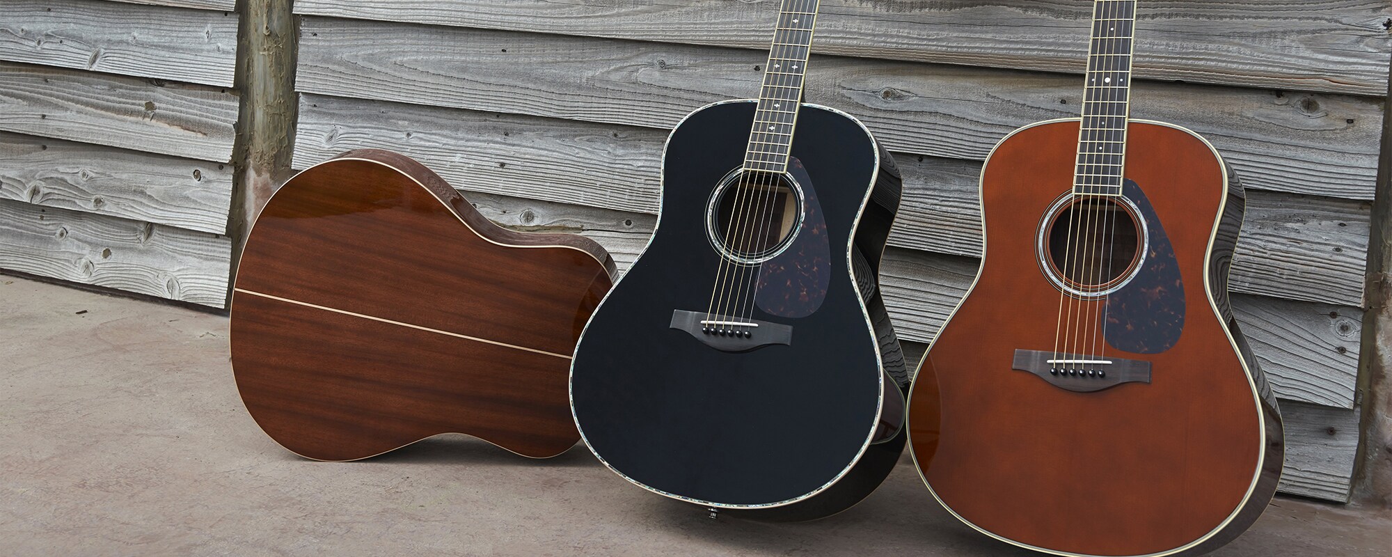 YAMAHA　LL6ＡＲＥ Série L - Descrição - Violões Acústicos - Produtos - Violões
