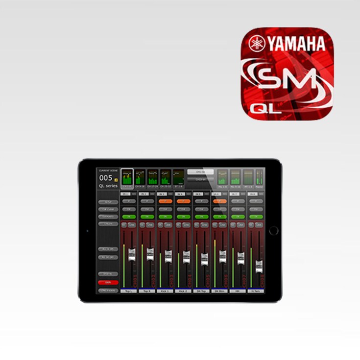 Yamaha Smart Device Application QL StageMix