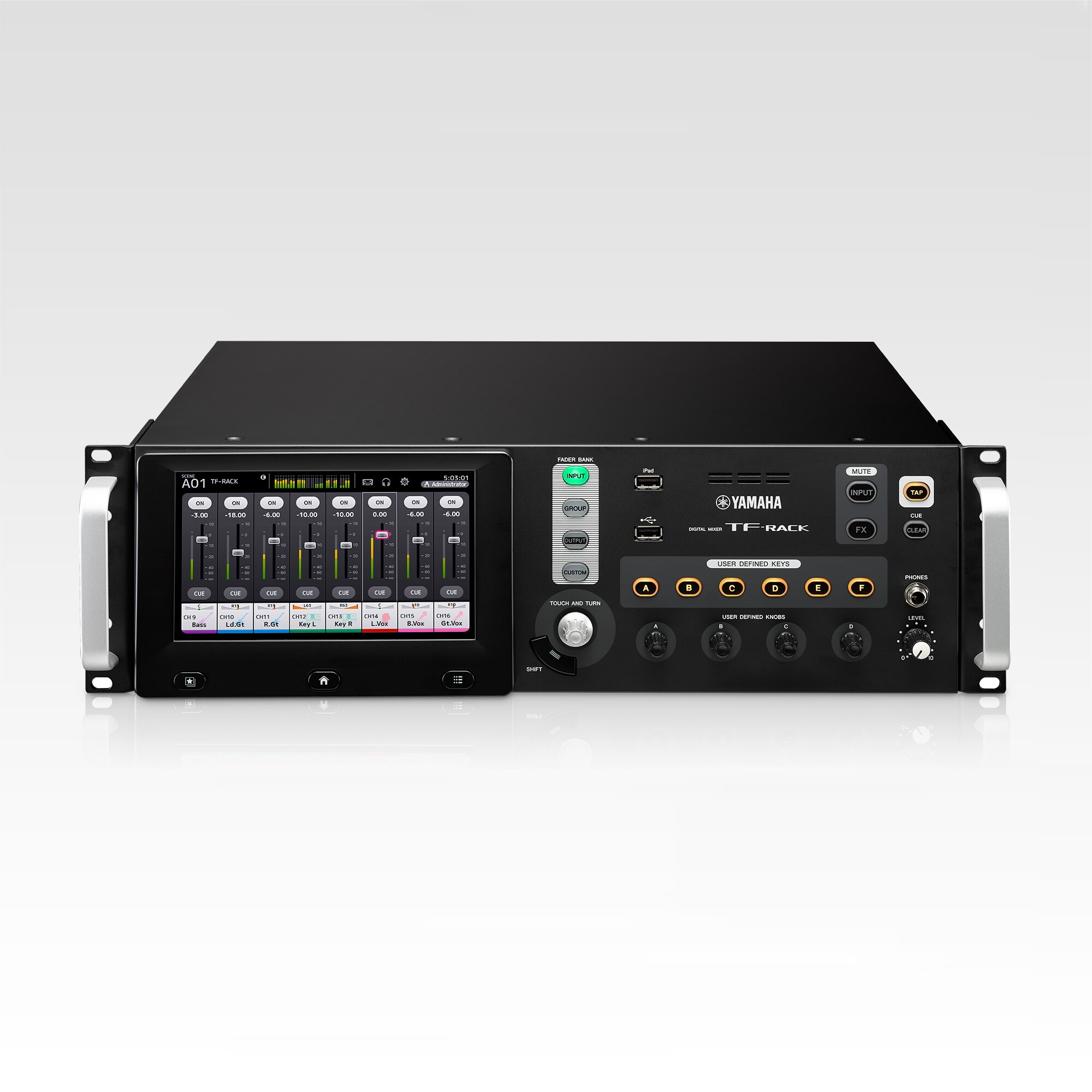 Tio1608-D - Descrição - Interfaces - Produtos - Áudio - Yamaha