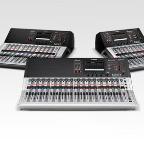 Console de mixagem digital Yamaha - Série TF