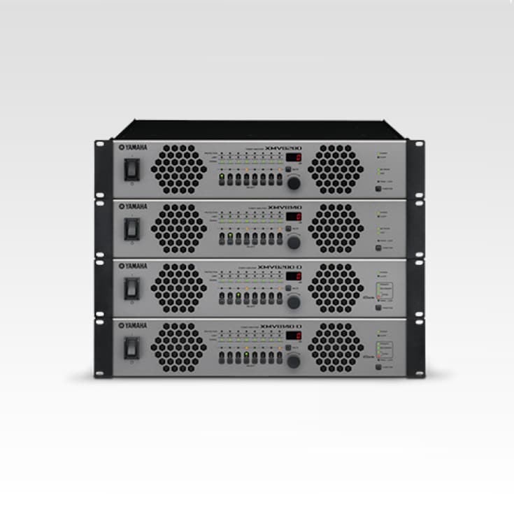 Yamaha Multi-Channel Power Amplifiers XMV Series