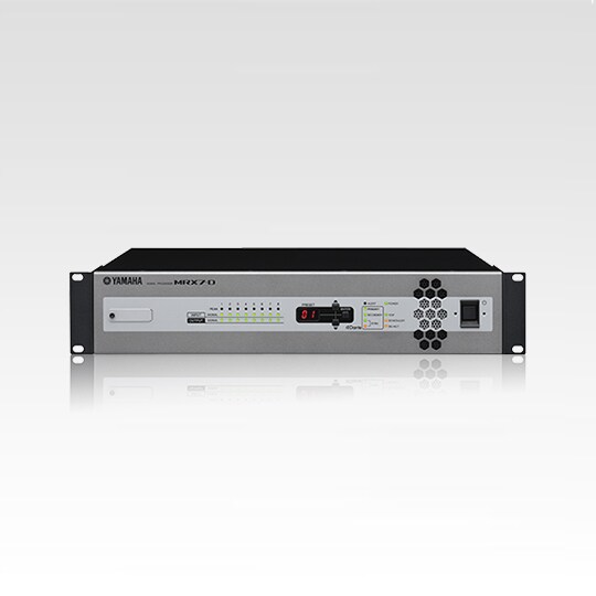 MRX7-D - Especificações - Processadores - Produtos - Áudio