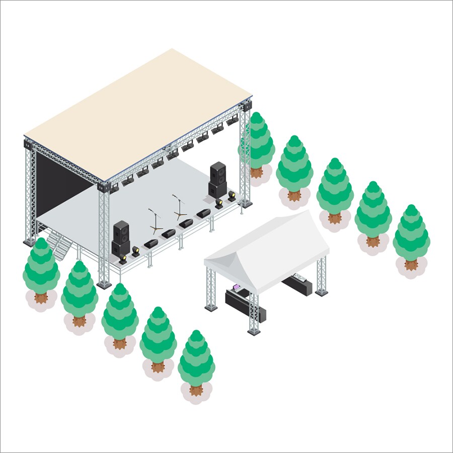 Música ao vivo (pequeno porte)