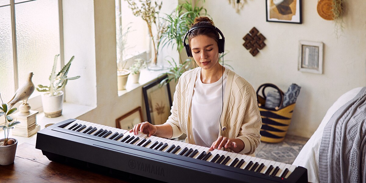 P-45 - Descrição - Série P - Produtos - Pianos - Yamaha - Brasil