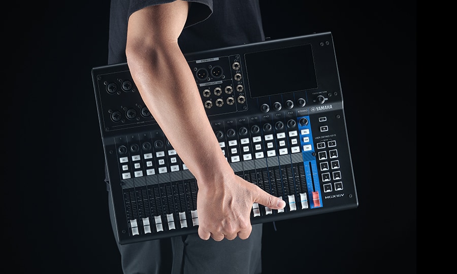 Yamaha MGX16: Aonde quer que você vá